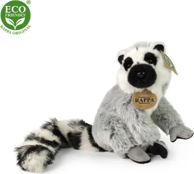 Obrázek produktu pro Rappa Plyšový lemur 19 cm ECO-FRIENDLY