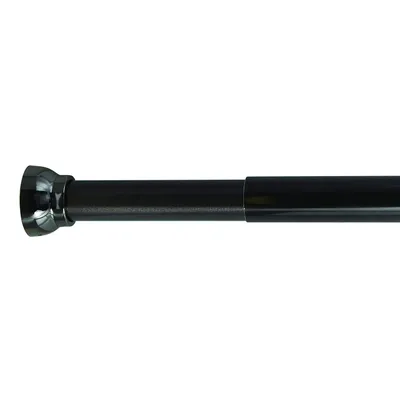 Produktbild von Spirella Teleskopstange Kreta | Duschvorhangstange ohne Bohren | Spannstange, durch Drehen verstellbar, sicherer Halt | als Duschstange, Kleiderstange | Länge wählbar Aluminium