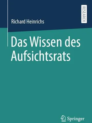 Obrázek produktu pro Das Wissen des Aufsichtsrats