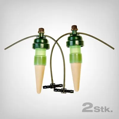 Produktbild von Blumat Tropf-Blumat Pflanzenbewässerung Tonkegel automatisch, ohne Strom, 2 Stk.