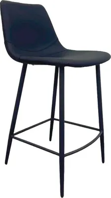 Immagine prodotto di Lino 2KT, poggiapiedi, struttura in metallo nero opaco, rivestimento nero