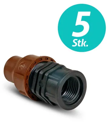 Produktbild von 5x Rain Bird Kupplung x 1/2'' IG 13/16 mm PE-Rohr