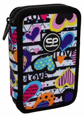 Image de Trousse à crayons Coolpack à 2 compartiments avec accessoires Agenda Jumper 2