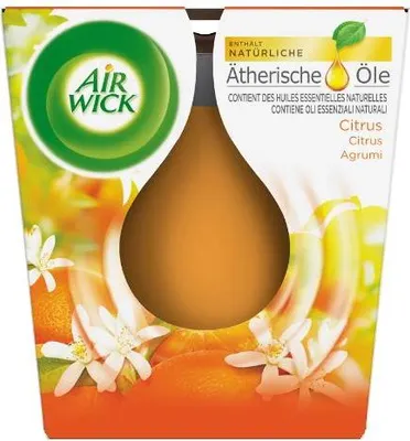 Image de Air Wick|Bougie parfumée aux huiles essentielles| Contre l'odeur de fumée| Anti tabac