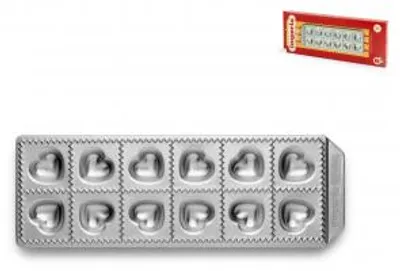 Imagen del producto de Imperia: molde para hacer 12 corazones de aluminio