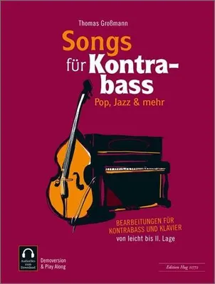 Obrázok produktu pre Songs für Kontrabass -  Rock, Pop, Jazz,