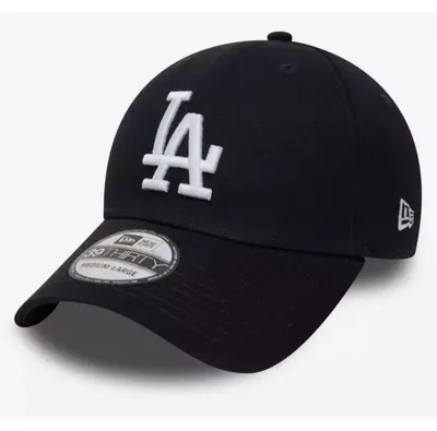 Image de Casquette MLB Los Angeles Dodgers New Era League Essential 39THIRTY Bleu marine