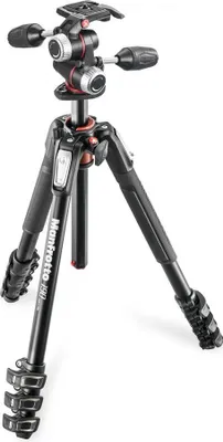 Image de Manfrotto MK190XPRO4-3W trépied Caméras numériques/film 3 jambe(s) Noir
