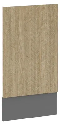 Produktbild von Frontblende für integrierten Geschirrspüler 45 cm Küche SCANDI Fischgrät Optik