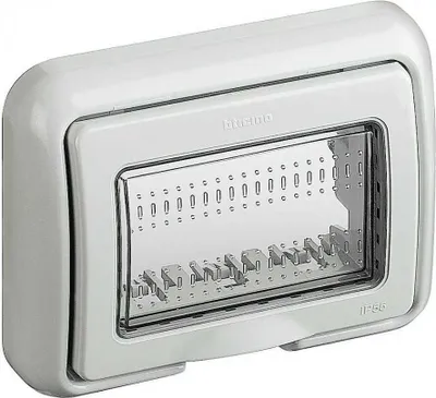 Produktbild von bticino 25603, Grau, Jede Marke, 122 mm, 98 mm, 1 Stück(e)