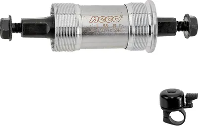 Produktbild von NECO Gewinde-Innenlager Axle OEM 119 mm inkl. Fahrradklingel