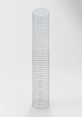 Produktbild von Gabionensäule rund 42 cm Durchmesser, 230 cm Höhe, Maschenweite 5 cm x 5 cm