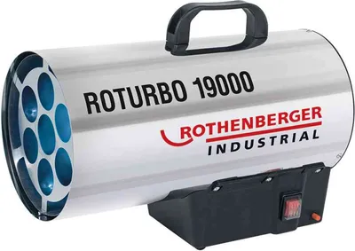 Obrázek produktu pro ROTHENBERGER Průmyslová topná pistole ROTURBO 19000 s piezoelektrickým systémem včetně hadice a regulátoru - 1500000051