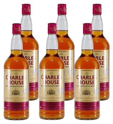 Produktbild von Charles House Blended Scotch Whisky (6 x 1,0L)