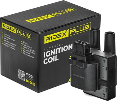 Produktbild von RIDEX PLUS 689C0152P Zündspule für RENAULT CLIO II (BB0/1/2, CB0/1/2) KANGOO (KC0/1) KANGOO Express (FC0/1) MEGANE I (BA0/1) MEGANE Scenic (JA0/1)