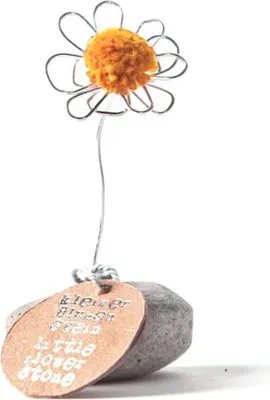 Produktbild von Mini Glücksblumenstein "Senfgelb"