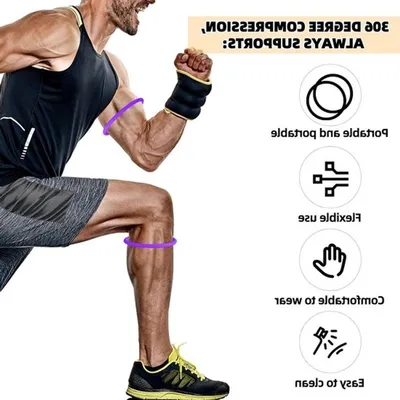 Silikon Stabiliserende Kniebandage für Sport, Hauptbild