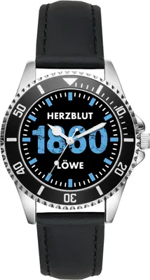 Produktbild von KIESENBERG Herrenuhr Armbanduhr München Geschenk Fan Artikel Zubehör Fanartikel Analog Quartz Uhr L-21312