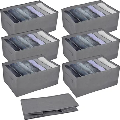Produktbild von Kleiderkasten-Organizer - Platzsparend - 1 Stück - Vliesstoff - 44x30x20 cm