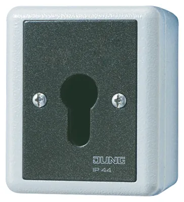Zdjęcie produktu dla Przełącznik kluczykowy Jung 16AX 250V 2-biegunowy 806.28 G