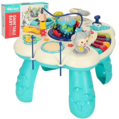 Produktbild von Interaktiver Lerntisch für Kinder mit blauem Ton