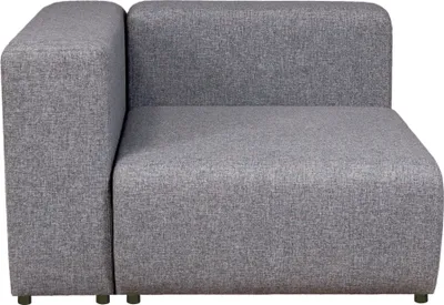 Produktbild von Sofa-Modul ‘Suldal’ Eckelement mit Armlehne links 110 x 109 x 68 cm Textil Grau