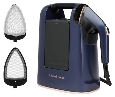 Produktbild von Russell Hobbs Dampfglätter Steam Genie 2-in-1, 1700W, 750 ml, Blau