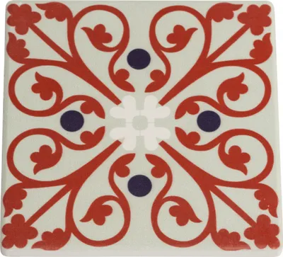 Produktbild von Medina Untersetzer Sefrou, Keramik/Kork, 9,5 x 9,5 x 0,75 cm, DU0010