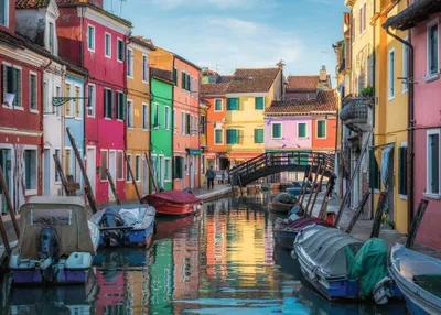 Image de Ravensburger - Puzzle 1000 pièces - Burano, Italie - Adultes et enfants à partir de 14 ans - Puzzle de qualité supérieure - 12000623