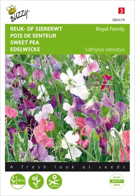 Immagine prodotto di Miscela Lathyrus Odoratus Royal Family | Semi di veccia di Buzzy Seeds