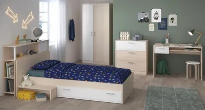 Produktbild von Parisot Jugendzimmer-Set Charly 8, 5-tlg.