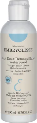 Produktbild von Embryolisse 504000, Makeup Reinigungsmilch, Frauen, Jeder Hauttyp, Feuchtigkeitsspendend, Beruhigend, 200 ml, Aqua (water). coco-caprylate/ caprate. ethylhexyl stearate. glycerin. butylene glycol....