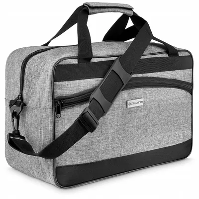 Image de Sac de voyage ZAGATTO ZG11 40 x 25 x 20 cm, gris, 20 l