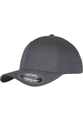 Produktbild von Flexfit® Wooly Combed Cap,darkgrey/darkgrey,S/M