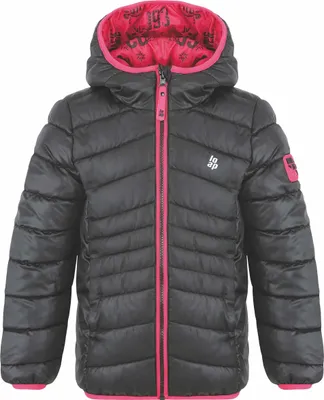 Produktbild von Kinder-Winterjacke Loap Intermo Schwarz - 140