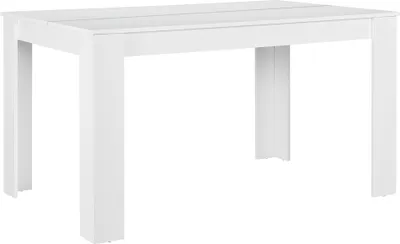 Immagine prodotto di Tavolo da pranzo Nora per 6 persone 140x90x77 cm Bianco