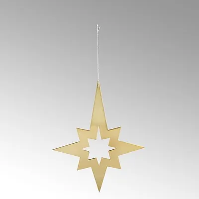Produktbild von Lambert Vega Dekostern Stahl gold groß L24cm 46106