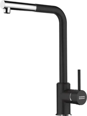 Zdjęcie produktu dla Franke Sirius, Otwierane na zewnątrz, Czarny, Chrom, Mosiądz, Uchwyt, Typ L, 3,5 cm