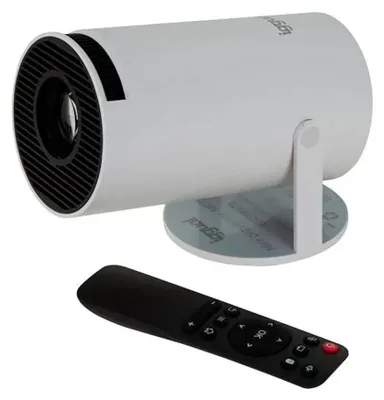 Image de iggual MP720p Mini Projecteur ANSI 720p WiFi/Bluetooth 120 Lumens Blanc