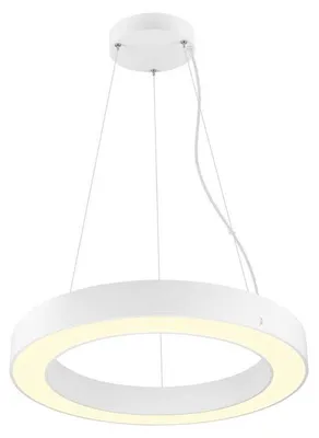 Productafbeelding van Witte hanglamp Medo Ring 60 Ø 60cm