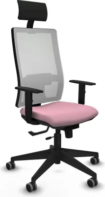 Immagine prodotto di Sedia da ufficio con poggiatesta Piqueras y Crespo 1D066G1 Rosa