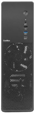 Obrázek produktu pro CoolBox COO-PCT100-0, Nízkoprofilové, PC, Černá, Micro ATX, Mini-ITX, 2.5"