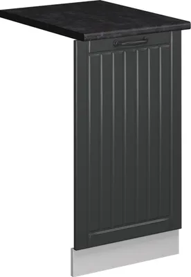 Produktbild von Geschirrspülblende Vicco Fame-Line Anthrazit Landhaus 45 cm , AP Anthrazit, Model 55318