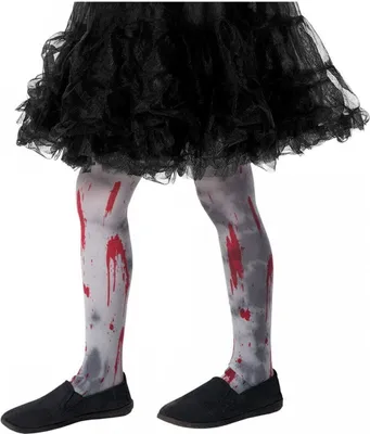 Produktbild von Zombie Kinderstrumpfhose für Halloween
