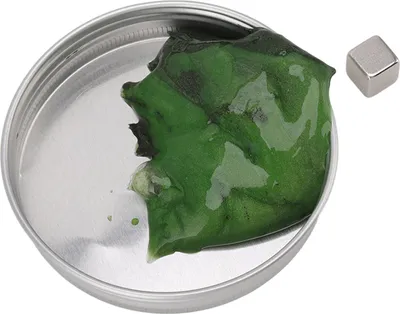 Produktbild von Magnetische Knete, hochdehnbar, sicheres Harz, magnetischer Hüpfschleim, Stressabbau-Spielzeug mit Magnet
