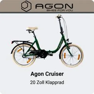 Produktbild von Agon Cruiser 20 Zoll Klapprad grün