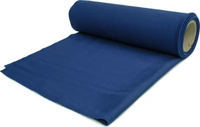 Produktbild von Lakosta Strickstoff Waffelstruktur Königsblau 50 x 150 cm