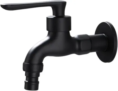 Produktbild von Waschmaschinenarmatur im Vintage-Stil, rostfreie Waschbeckenarmatur, multifunktional, schwarzbronze