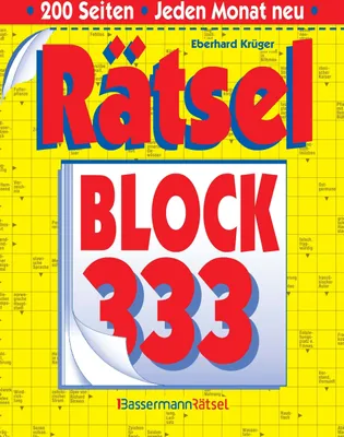 Produktbild von Rätselblock 333 (5 Exemplare à 2,99 EUR)