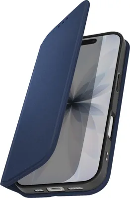 Immagine prodotto di Avizar, custodia a libro per iPhone 17 con scomparto per carte e supporto, blu notte